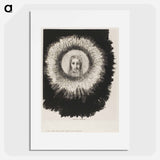 アートポスター-And in the Very Disk of the Sun Lights the Face of Jesus Christ - オディロン ルドン Poster.