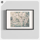 アートポスター-Bathers - ポール セザンヌ Poster.