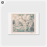 Bathers - ポール セザンヌ Postcard.