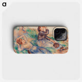 Grape Gatherers (Vendangeuses) - Pierre Auguste Renoir Phone Case.