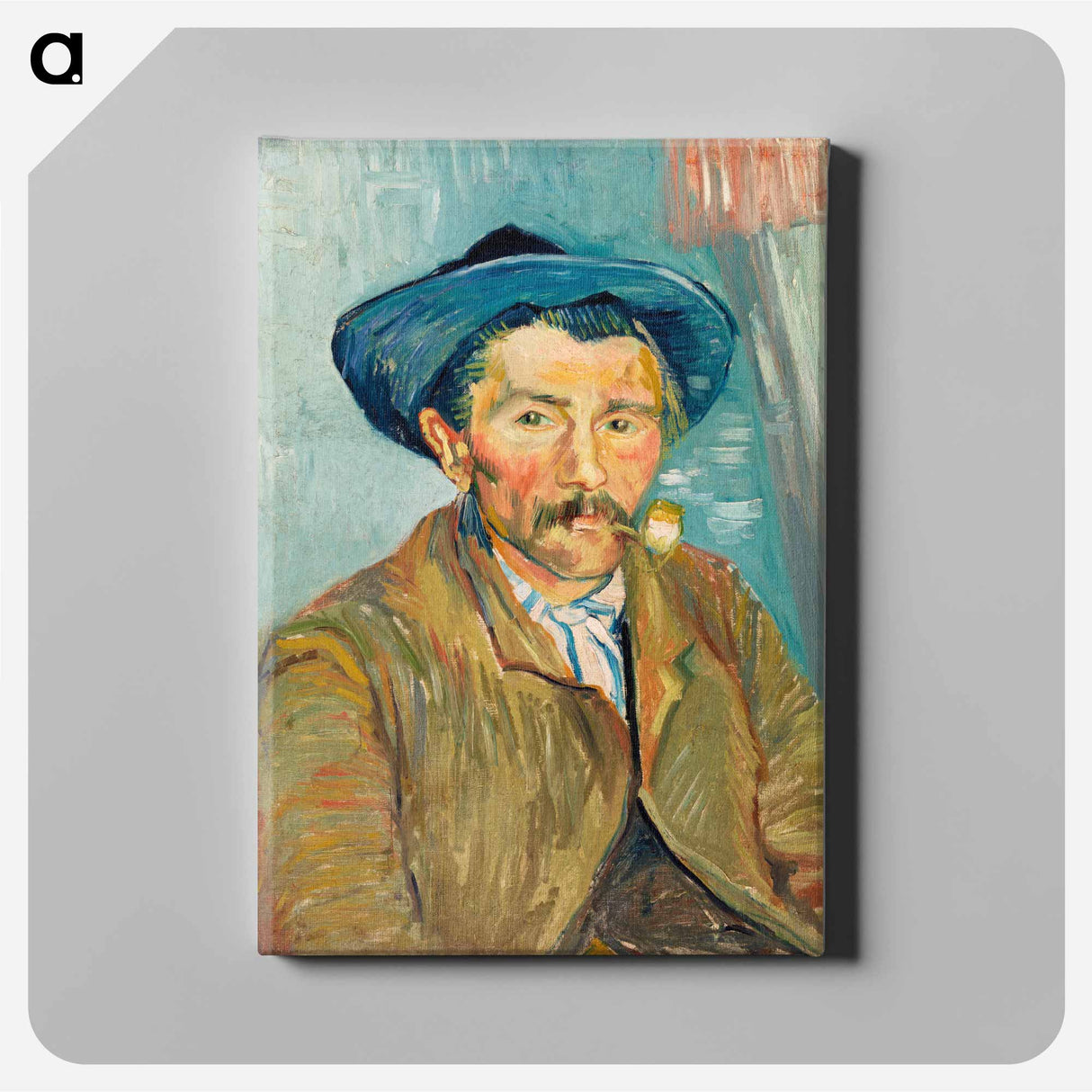 The Smoker - Vincent van Gogh Canvas.