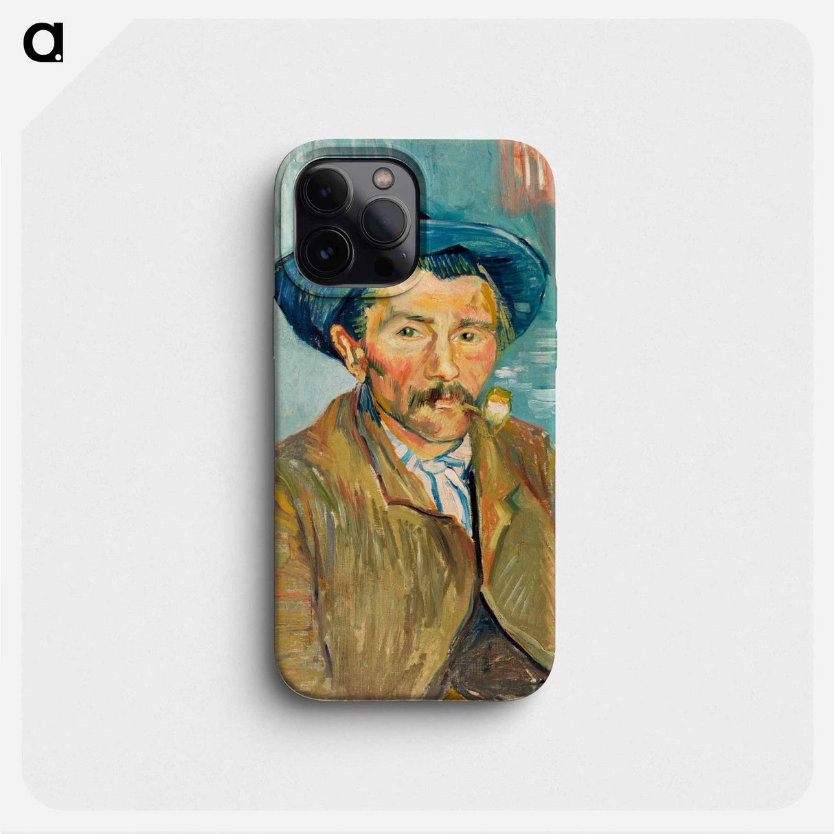 The Smoker - フィンセント ファン ゴッホ Phone Case.