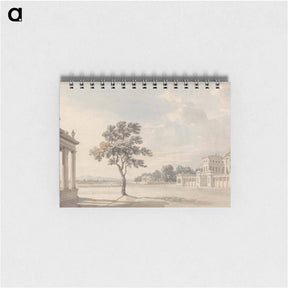 アートメモ帳-Carlton House from Pall Mall
 - イェール大学アートギャラリー Memo.