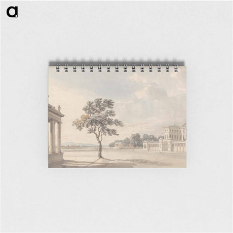アートメモ帳-Carlton House from Pall Mall
 - イェール大学アートギャラリー Memo.