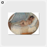 アートポストカード-Reclining Nude
 - バーンズ・コレクション Postcard.