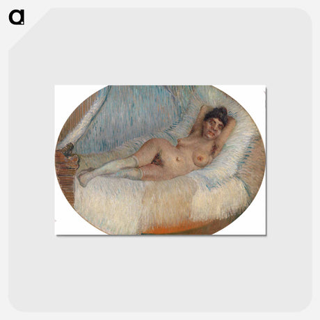 アートポストカード-Reclining Nude
 - バーンズ・コレクション Postcard.