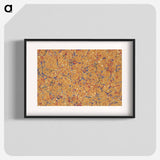 アートポスター-Abstract Granite Pattern
 - 大英図書館 Poster.