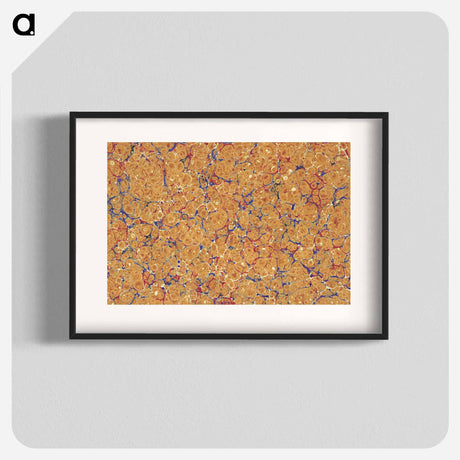 アートポスター-Abstract Granite Pattern
 - 大英図書館 Poster.