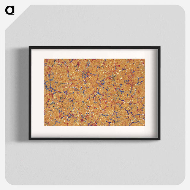 アートポスター-Abstract Granite Pattern
 - 大英図書館 Poster.