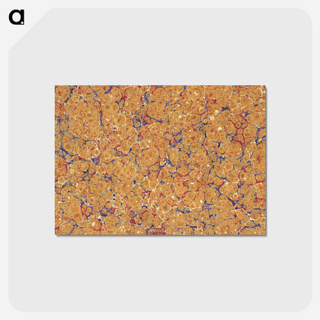 アートポストカード-Abstract Granite Pattern
 - 大英図書館 Postcard.