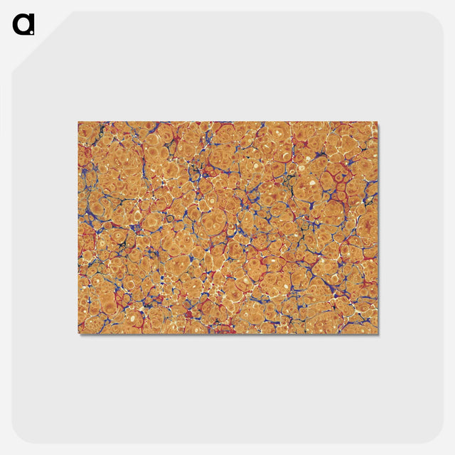 アートポストカード-Abstract Granite Pattern
 - 大英図書館 Postcard.
