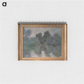 アートメモ帳-Monet - un bras de Seine près de Vétheuil - クロード モネ Memo.
