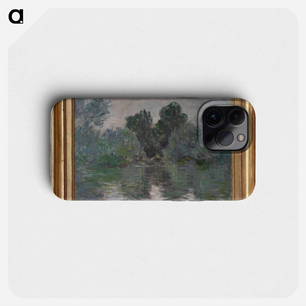 Monet - A Brass of Gold for Painting - Claude Monet Phone Case.