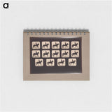 アートメモ帳-Trotting Horses
 - エドワード マイブリッジ Memo.