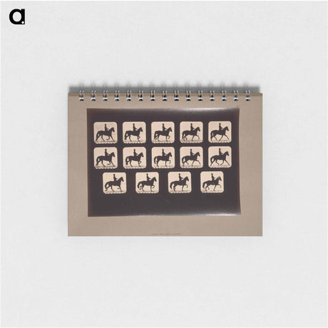 アートメモ帳-Trotting Horses
 - エドワード マイブリッジ Memo.