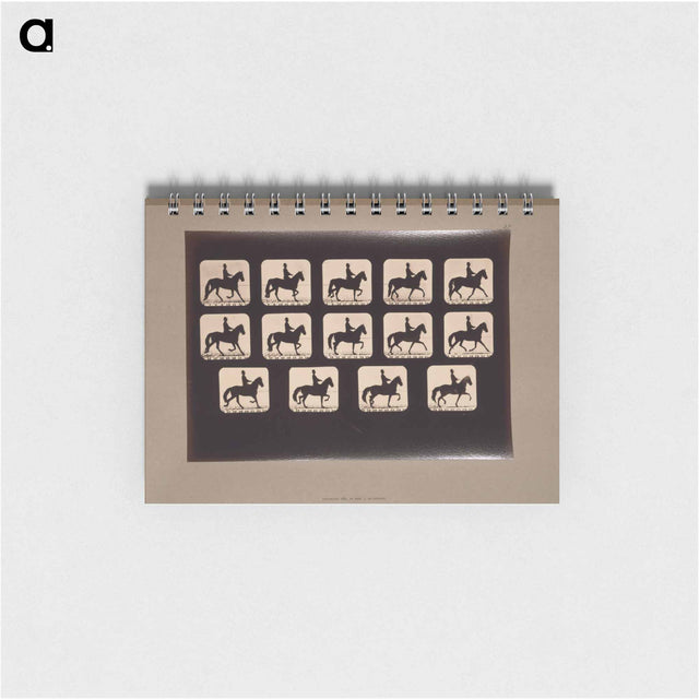 アートメモ帳-Trotting Horses
 - エドワード マイブリッジ Memo.