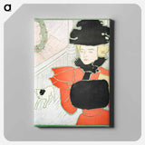 アートパネル-Vintage Christmas Card by Edward Penfield - エドワード ペンフィールド Canvas.