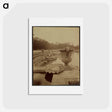 アートポストカード-Versailles, Bassin de Neptune
 - ウジェーヌ アジェ Postcard.