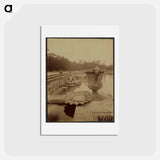 アートポストカード-Versailles, Bassin de Neptune
 - ウジェーヌ アジェ Postcard.