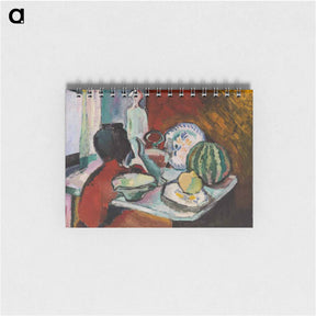 アートメモ帳-Dishes and Melon - アンリ マティス Memo.