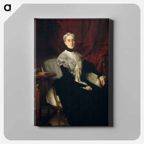 アートパネル-Ellen Peabody Endicott (Mrs. William Crowninshield Endicott) - ジョン シンガー サージェント Canvas.