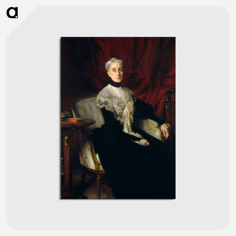 アートポストカード-Ellen Peabody Endicott (Mrs. William Crowninshield Endicott) - ジョン シンガー サージェント Postcard.