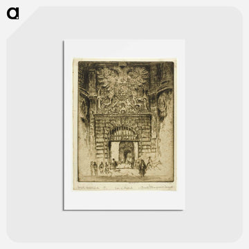 Porch of San Maclou, Rouen
 - ジョセフ ペネル Postcard.