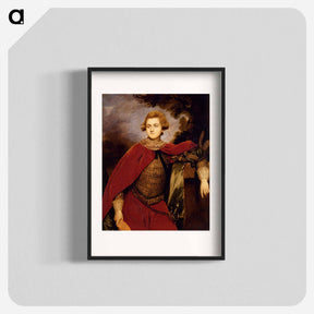 アートポスター-Portrait of Lord Robert Spencer - ジョシュア レノルズ Poster.
