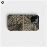 The story of Buddha, Shaka goichiki daikizuke - 葛飾 北斎 Phone Case.
