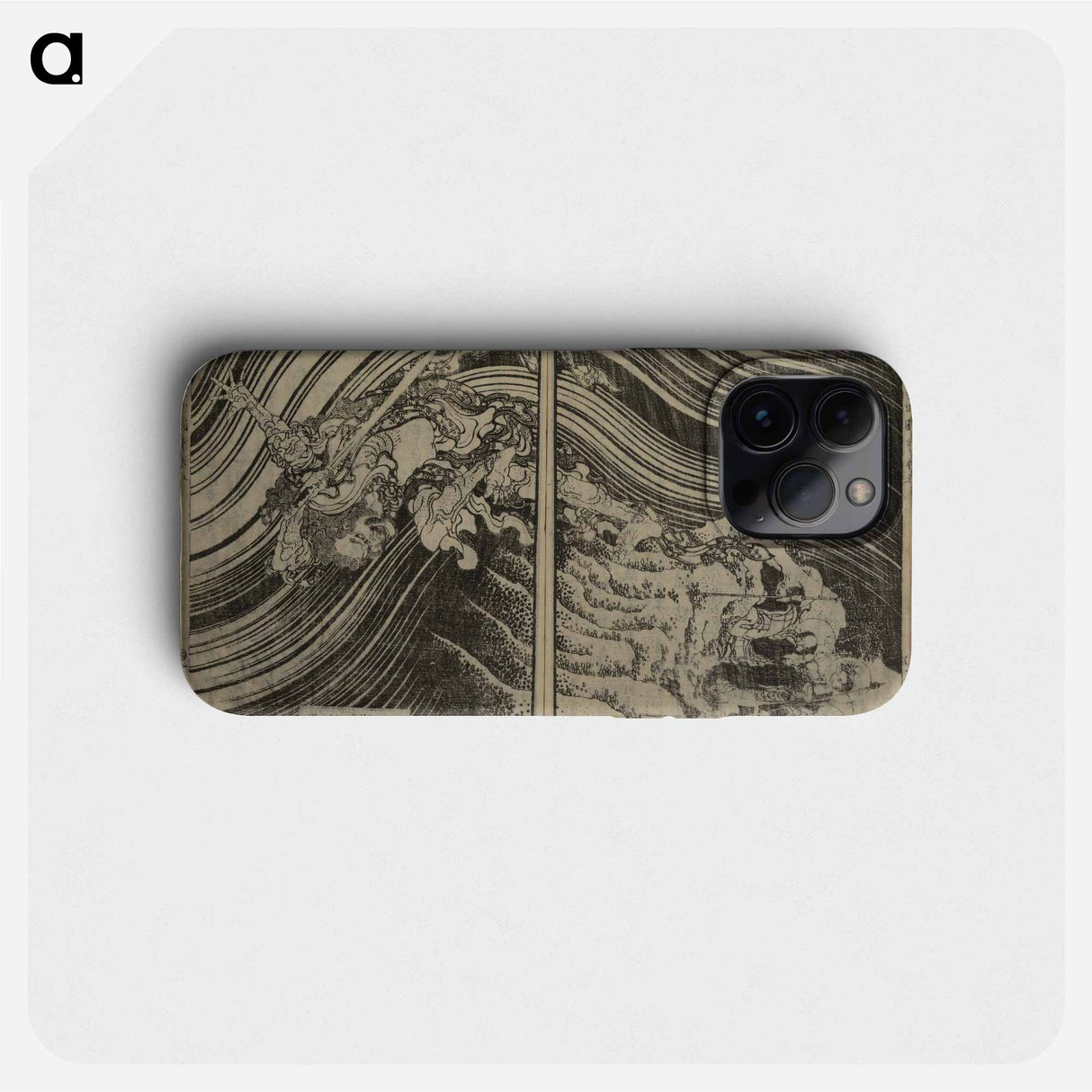 The story of Buddha, Shaka goichiki daikizuke - Katsushika Hokusai Phone Case.