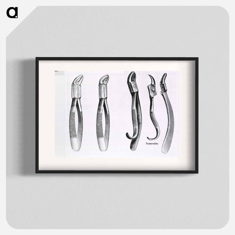 アートポスター-Dental Extraction Instruments
 - 国立医学図書館 Poster.