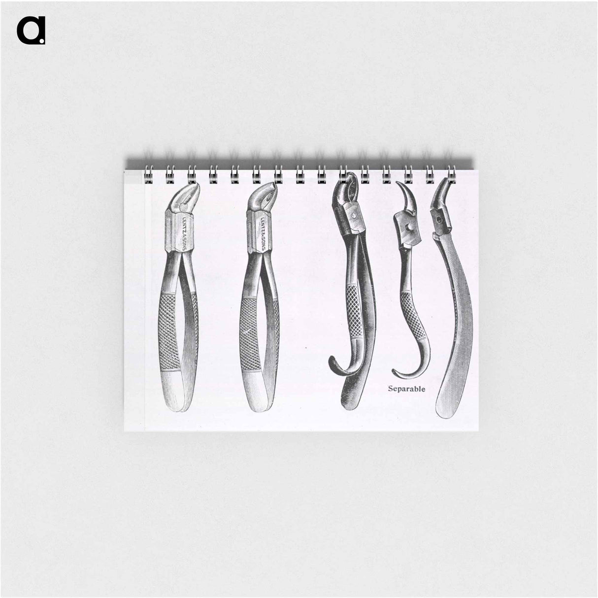 アートメモ帳-Dental Extraction Instruments
 - 国立医学図書館 Memo.