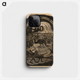 The God (Te atua) - ポール ゴーギャン Phone Case.