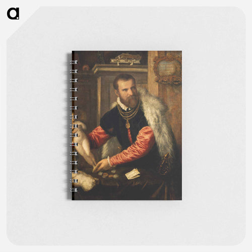 Portrait of Jacopo Strada - ティツィアーノ ヴェチェッリオ Memo.