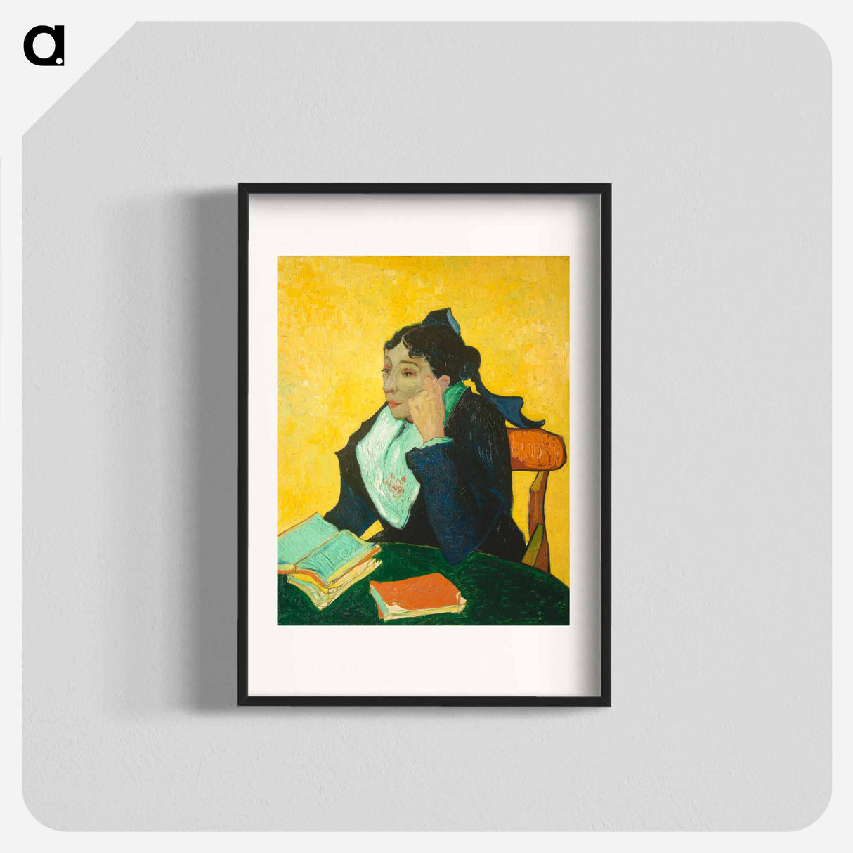 Madame Joseph-Michel Ginoux - フィンセント ファン ゴッホ Poster.