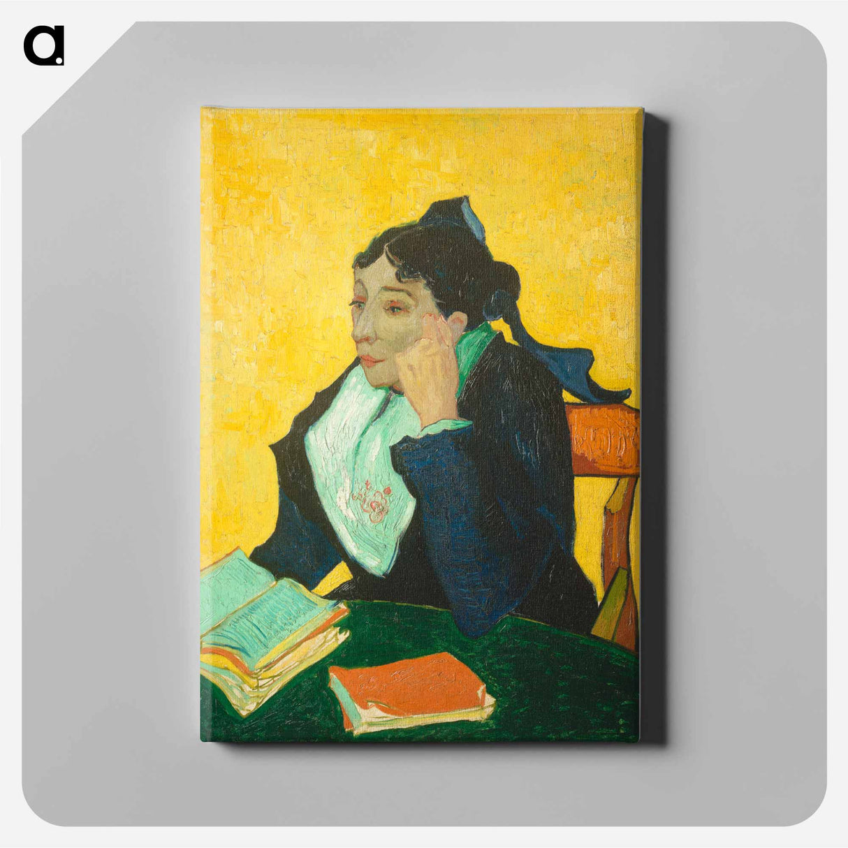 Madame Joseph-Michel Ginoux - Vincent van Gogh Canvas.