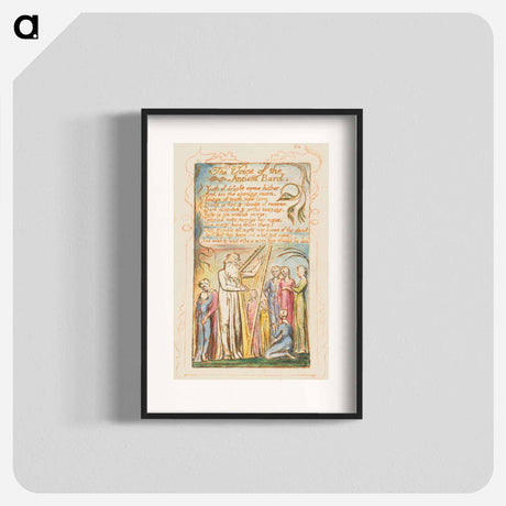 アートポスター-Songs of Innocence and of Experience: Voice of the Ancient Bard - ウィリアム ブレイク Poster.