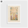 アートポストカード-Songs of Innocence and of Experience: Voice of the Ancient Bard - ウィリアム ブレイク Postcard.