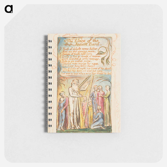 アートメモ帳-Songs of Innocence and of Experience: Voice of the Ancient Bard - ウィリアム ブレイク Memo.