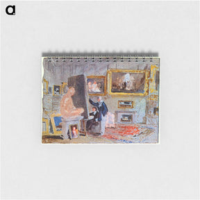 アートメモ帳-Painter at the easel - ウィリアム ターナー Memo.