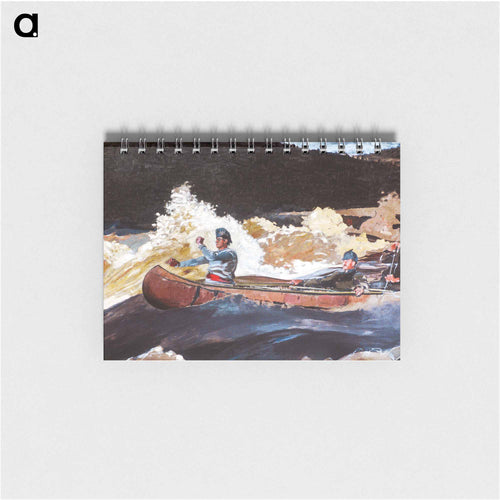 Shooting the Rapids, Saguenay River - Winslow Homer Memo.