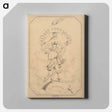アートパネル-Wrapper for six prints from Alfred Crowquill's Christmas Pieces
 - イェール大学アートギャラリー Canvas.