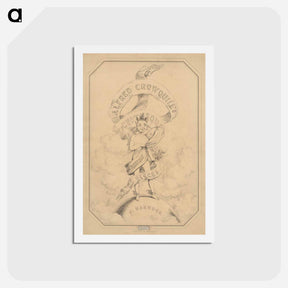 アートポストカード-Wrapper for six prints from Alfred Crowquill's Christmas Pieces
 - イェール大学アートギャラリー Postcard.