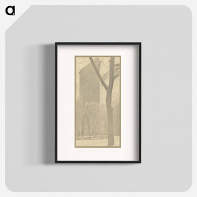 アートポスター-The Flatiron - アルフレッド スティーグリッツ Poster.