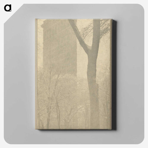 The Flatiron - アルフレッド スティーグリッツ Canvas.