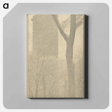 The Flatiron - アルフレッド スティーグリッツ Canvas.