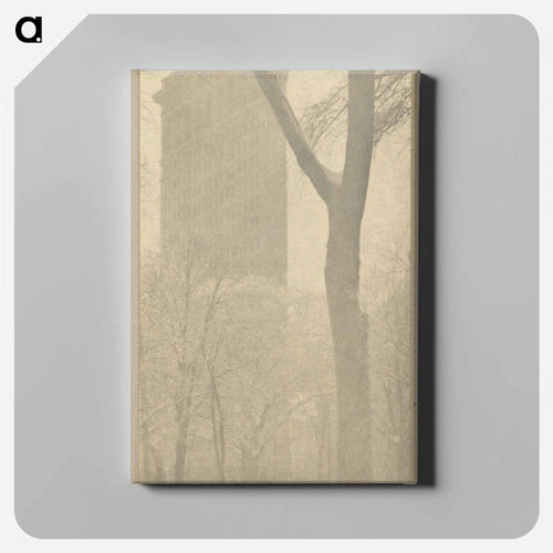 The Flatiron - アルフレッド スティーグリッツ Canvas.
