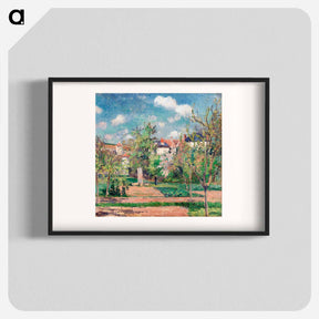 アートポスター-The Garden in the sun, Pontoise
 - バーンズ・コレクション Poster.