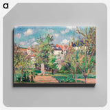 アートパネル-The Garden in the sun, Pontoise
 - バーンズ・コレクション Canvas.