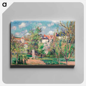 アートパネル-The Garden in the sun, Pontoise
 - バーンズ・コレクション Canvas.